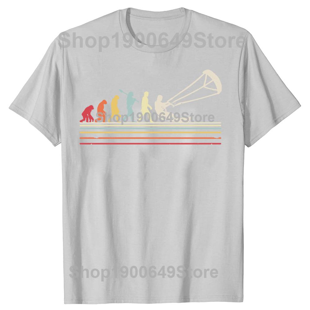 Funny Kitesurf T Shirt Kite Surfing Evolution Kite Boarding 3D Printed T Shirt Cotton Man Top TShirts 3D Printed Hot Sale