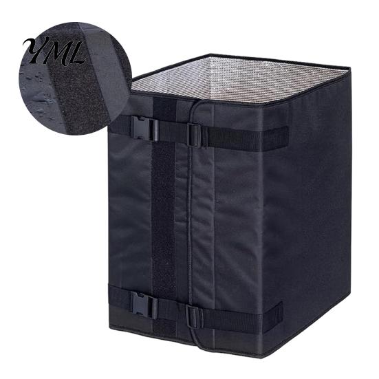 Apiary Winter Guard Beehive Wrap for 8 And 10 Frame Beehives, Insulated 600D Oxford Cloth Hive Protector Cover, Insulation Shield Cold Weather