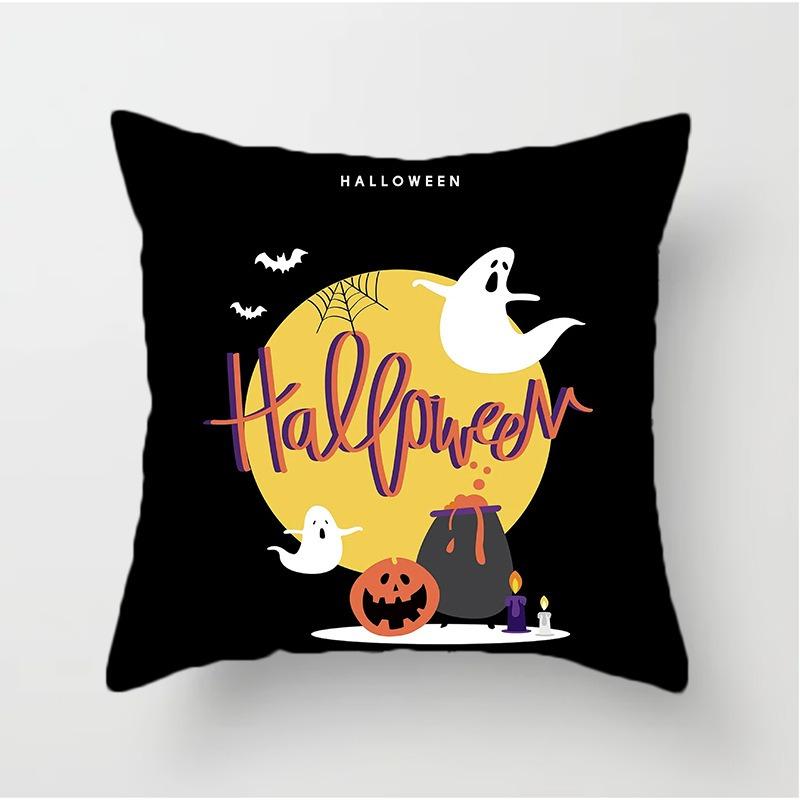 Halloween Children's Gift Pumpkin Lantern Cartoon Pillowcase Atmosphere Living Room Decoration