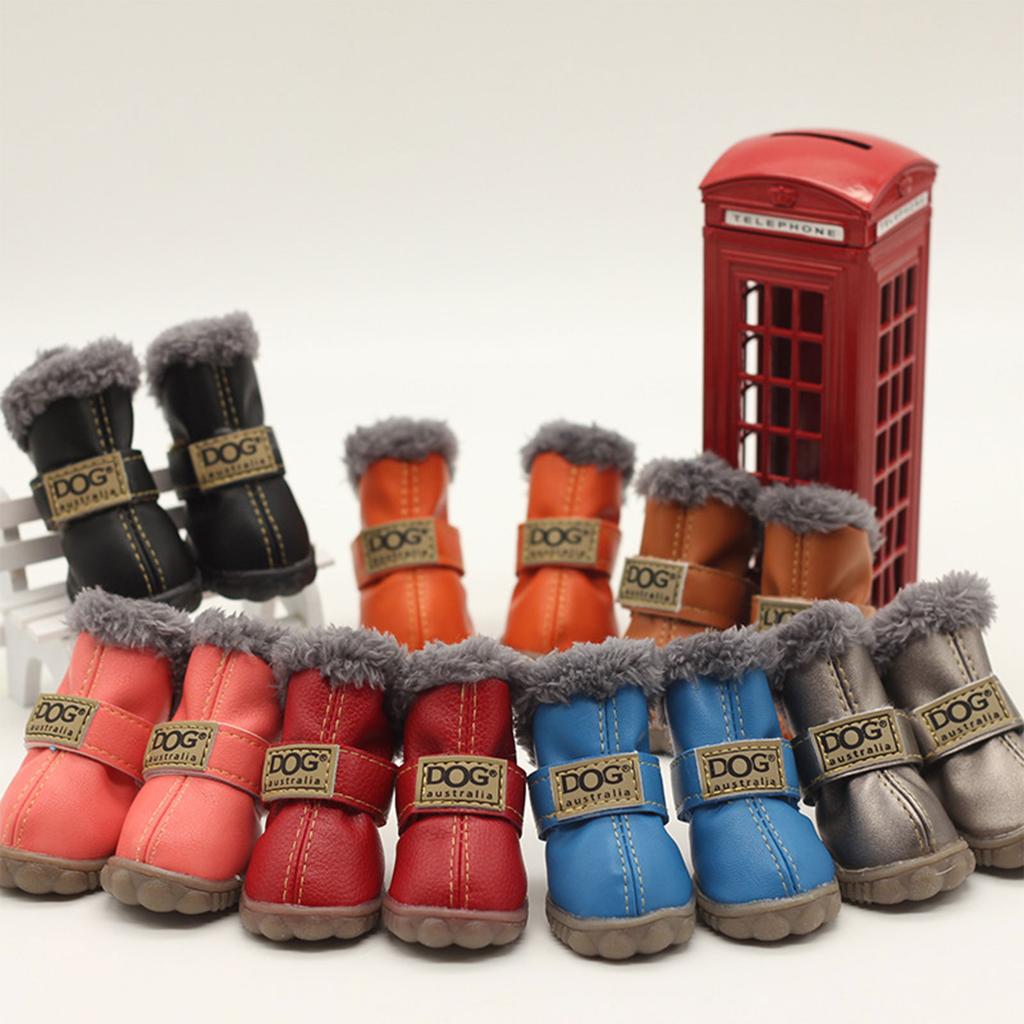 Pet Boot Snow Booties Non-Slip Waterproof Breathable Durable Outdoor Pet Dog Booties Comfortable Protective Puppy
