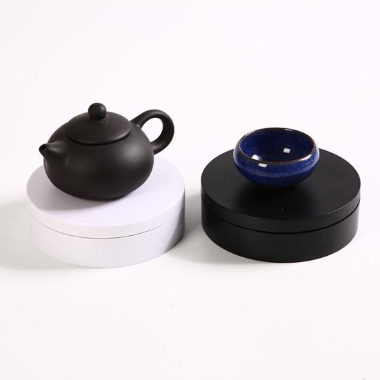 Rotating Display Stand Electric 360 Degree Rotation 12cm Motorized Turntable Jewelry Holder for Photography