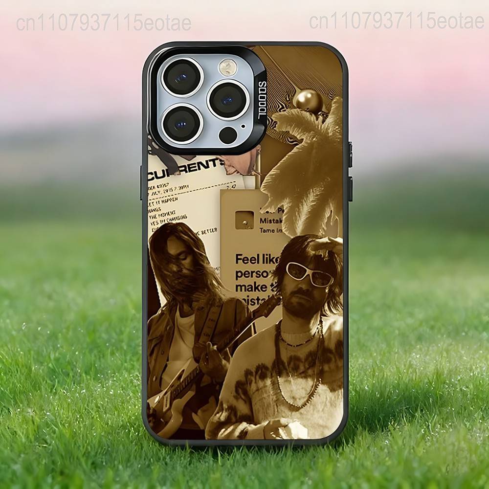 Deadbeat T-Tame I-Impala Pouzdro na telefon Pro iPhone 17,16,15,14,13,12,11,Pro,XS,Max,Plus,Mini,SE4,E Černý Matný Nárazuvzdorný Kryt