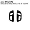 Car Bright Black Electric Seat Button Panel Frame Interior Trim Accessories for Alphard/Vellfire 40 26-27s
