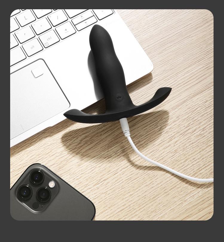 ROSELEX Tragbarer G-Punkt Analmassager mit Fernbedienung