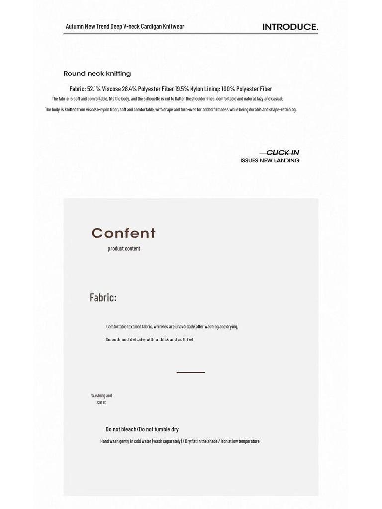 Pierre Cardin Men's V-Neck Cardigan Sweater