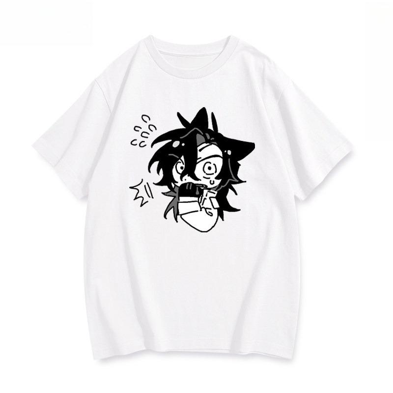 The Mysterious Master Leonards Surrounding Kleinke Meow Meow Style Cosplay Shortsleeved Tshirt for Men Suitable Summer