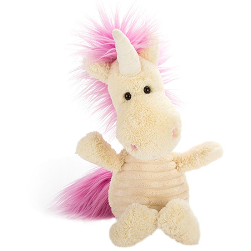 JELLYCAT Mythical Animal Series Ursula Unicorn Companion and Comfort Doll Plush Doll 35cm Height