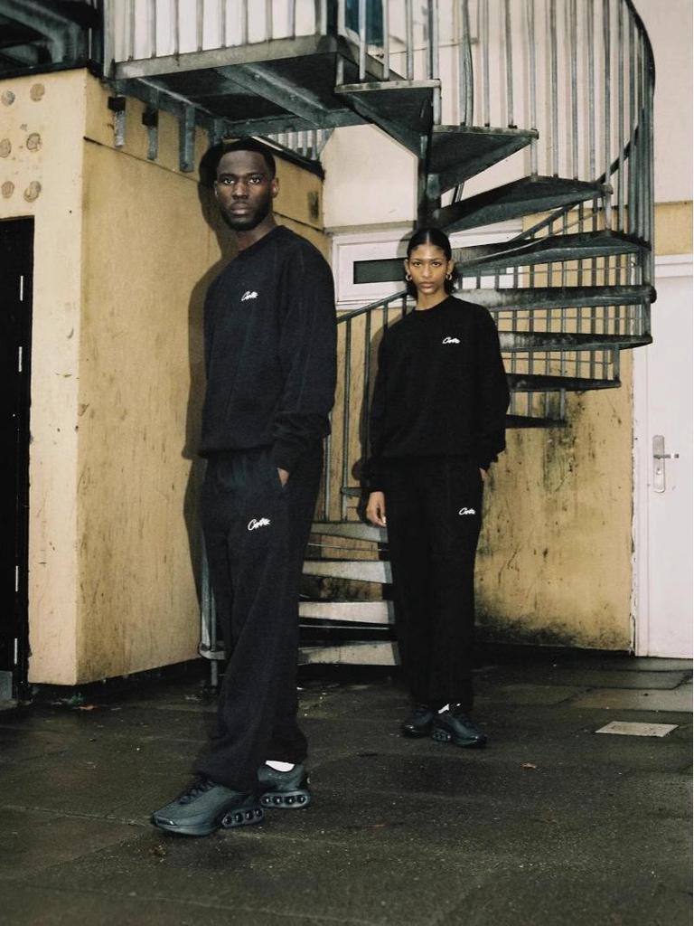 Zestaw bluzy Corteiz DRILL z haftem i kurtki Alcatraz: Modny Unisex High Street Styl Hip-Hopowy