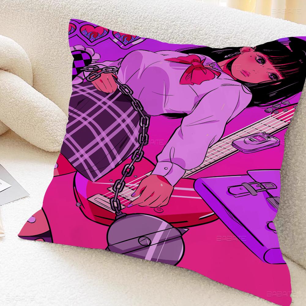 Ins Japanese Anime Cushion Cover Decorative Pillow Sofa Home Decor Case Pillow Cases