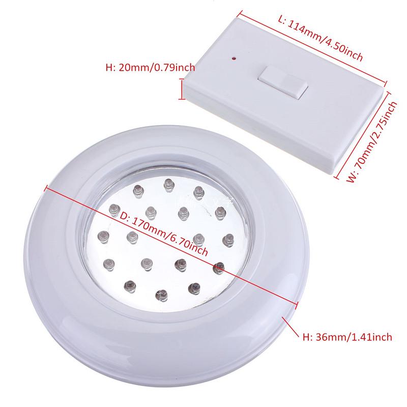 Sierra Tools Jb5571 Battery Operated Ceiling Wall Light With Remote Shelly Lighting
