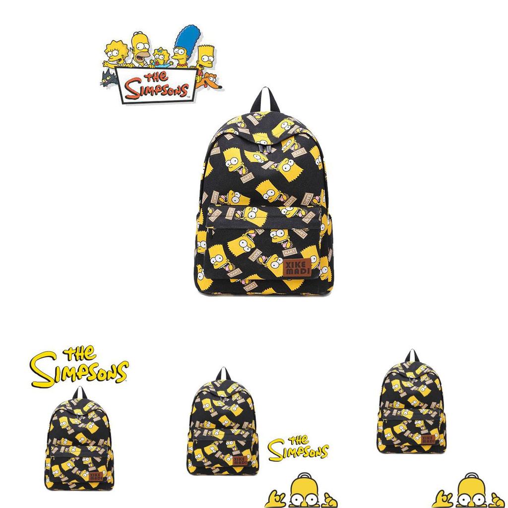 Trendy And Durable Nylon Waterproof Backpack For Kids Fashionable Cartoon Design Spacious And Comfortable Characters)