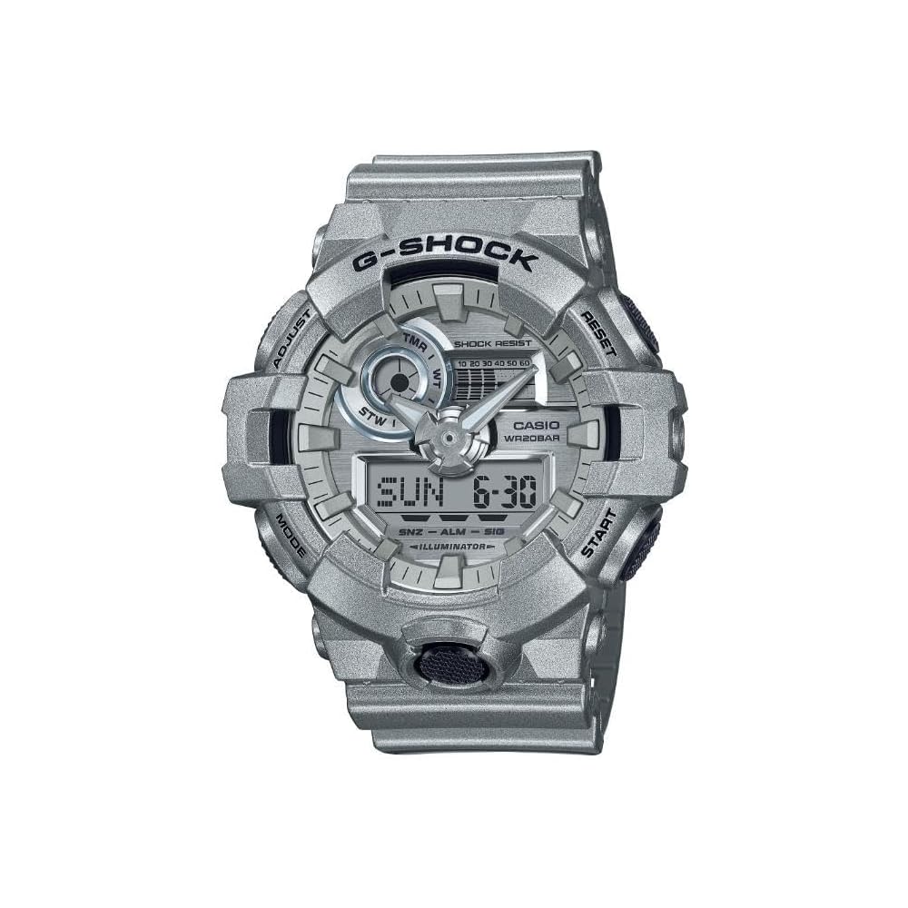 Мужские часы Casio G-Shock GA-700FF-8A Аналогово-цифровой дизайн Ударопрочные Водонепроницаемые