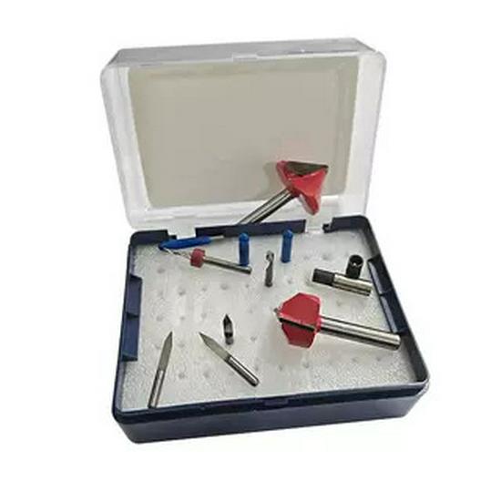 12-Piece Woodworking & Engraving Tool Set - Professional Accessories for Engraving Machines