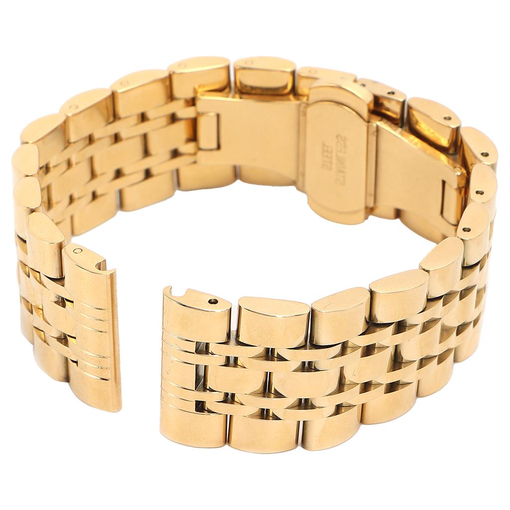 Exquisite Stylish Watch Strap Stainless Steel Replacement Watch Band Parts Accessory22mm   0.87in