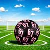 1pc Sixtyseven Stars Size 5 Soccer Ball Professional Match Training Football Indoor &Outdoor Sports Ball Lightweight Durable C65164
