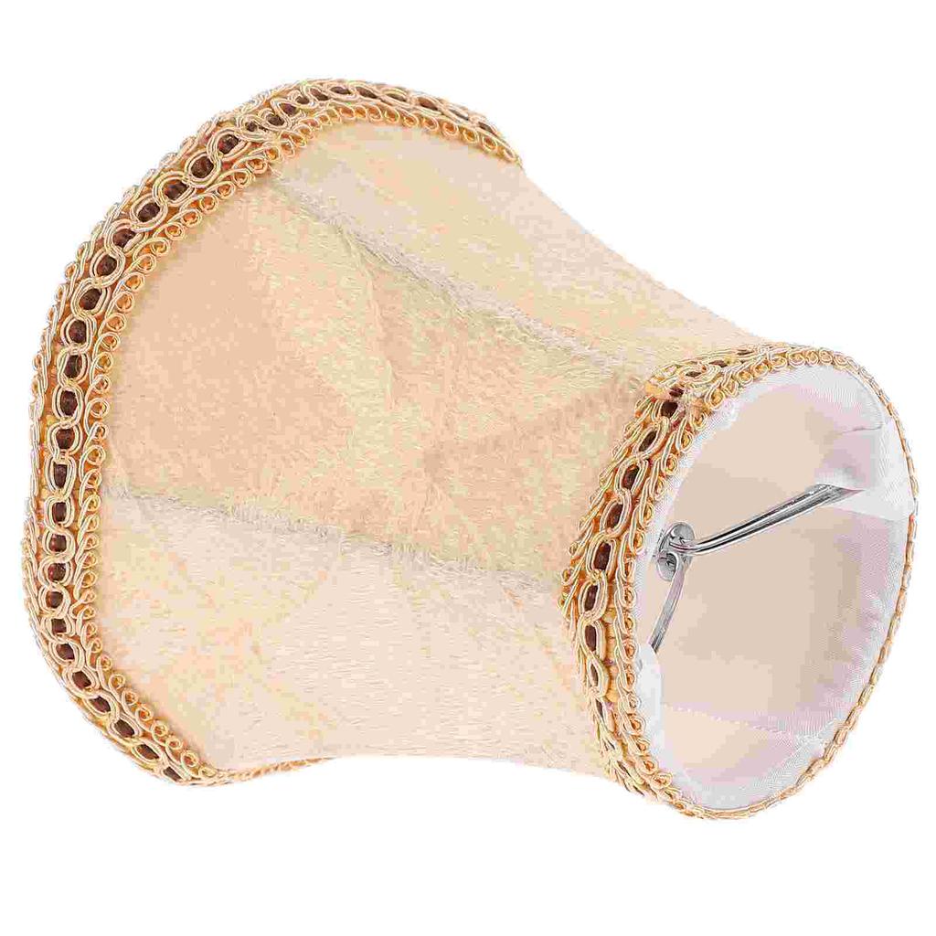 Cloth Lampshade Lamp Bedroom Table Shades Home Lighting Accessories Household Decor Cloth Lamp Cover For Warm Atmosphere