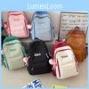 High School Backpack For Girls With Large Capacity And Lightweight Nylon Material For School Use