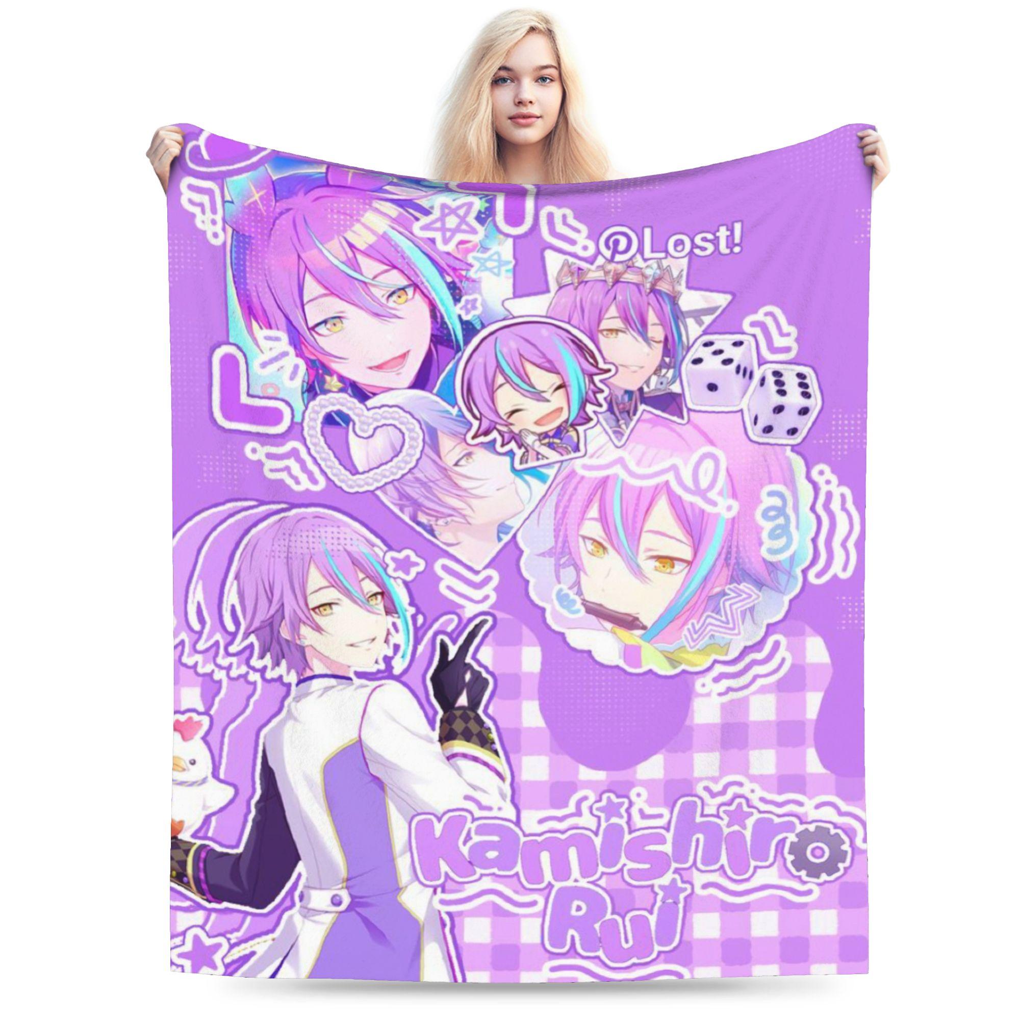 

New Rui Kamishiro Blankets Ultra-Soft Fleece Wonderlands x Showtime Comfortable Throw Blanket Machine Washable 75cmx90cm