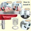 Stainless Steel Spring and Washers Installation Kit Mixer Accessories Mixer Attachment Suitable for Various Mixer Model
