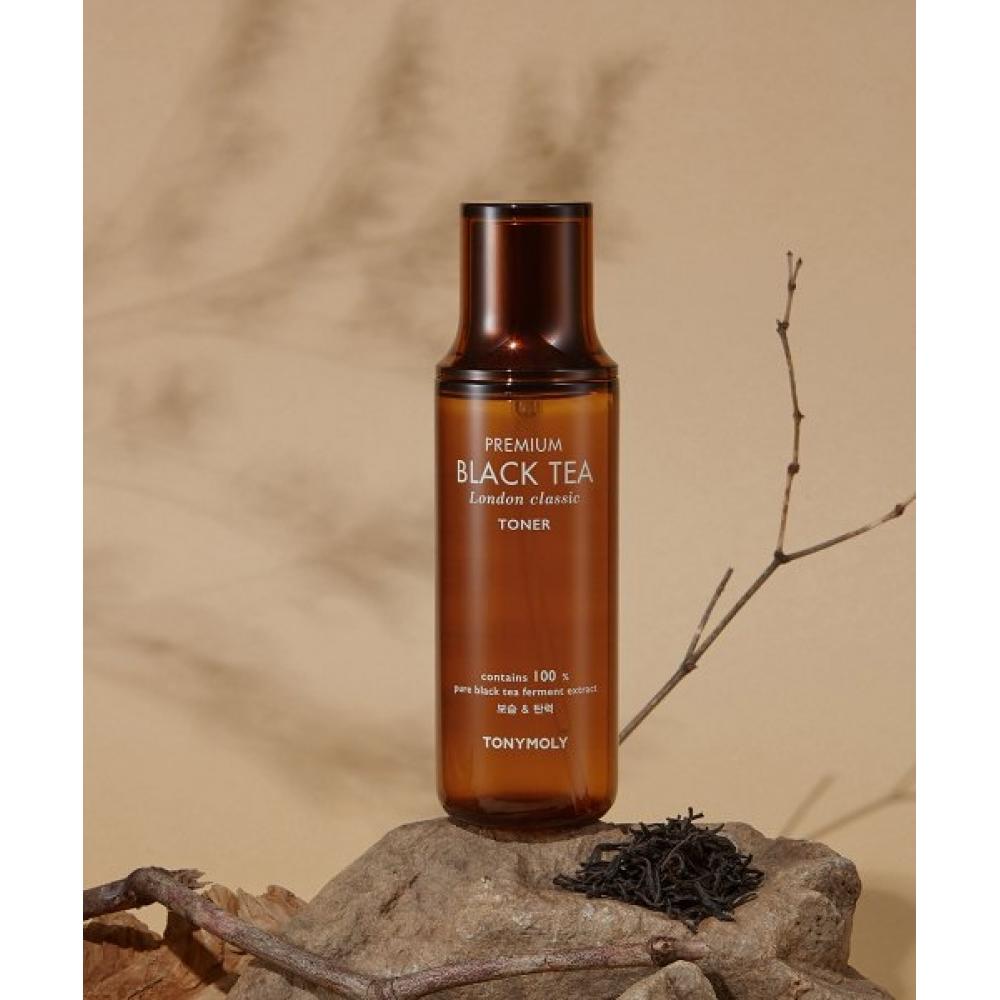 Tonymoly Premium Black Tea London Classic Toner 150ml FREE