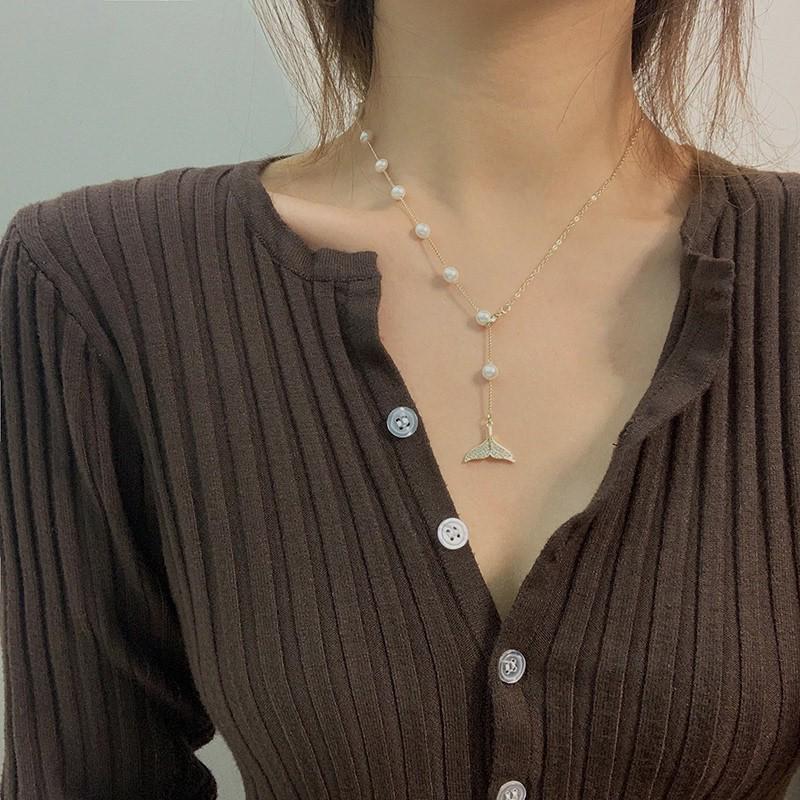 Colorful Beaded Summer Necklace – Fresh, Versatile, and Sweet Clavicle Chain