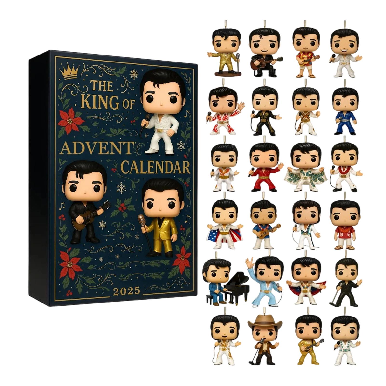 

Календарь обратного отсчета включает 24 подарка, календарь обратного отсчета и игрушки-сюрпризы One Size