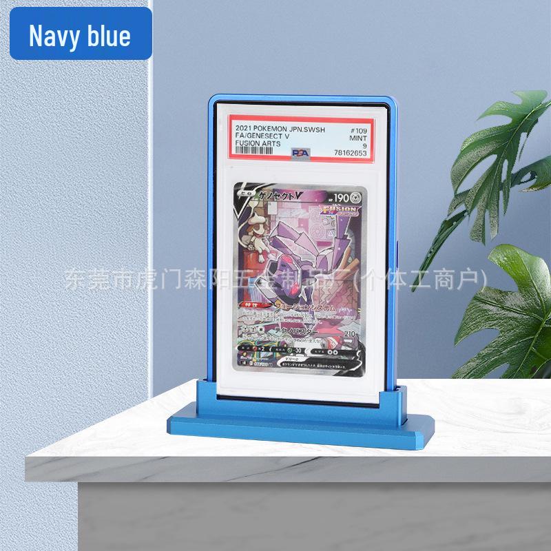 Aluminum Alloy Base for PSA/BGS Graded Card Sleeves - Compatible with CCIC Game, Star, and Pokémon Cards