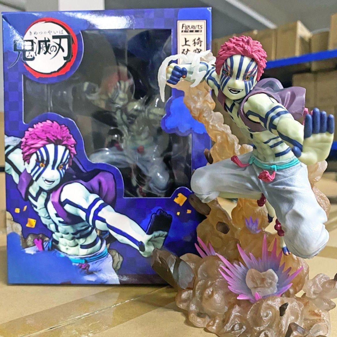 

30CM demon slayer Ripple Nest Seat Clown Tanjiro Small devil Collectible Combat Stance Draw a sword Present Favorite PVC figures