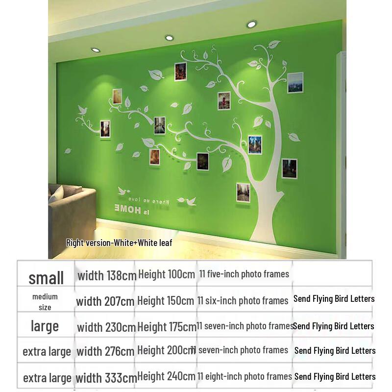 Shixun 3D Acrylic Wall Decor Set