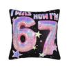 I Was 6 Now I'M 7 Birthday Boys Kids 67 Meme Six Seven 6 7 Pillow Case Comfy Pillow Cover For Chair Sofa Home Decor Pillowcases