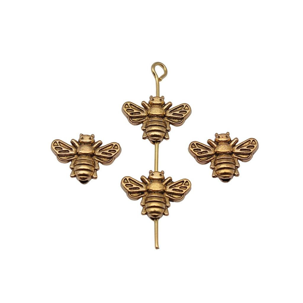 Angel Wing Beads Spacer Small Hole Butterfly Charms For Spiritual Jewelry