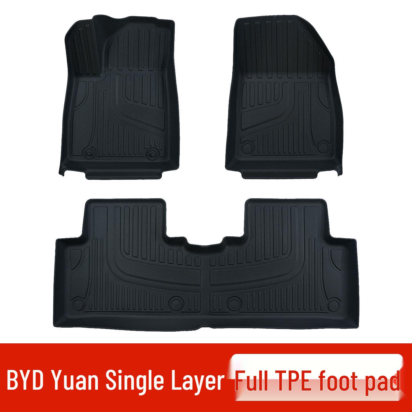 BYD Yuan UP PLUS TPE Double-Layer Wear-Resistant Car Floor Mats 24 models [YuanUP]