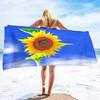 Sunflower Oversized Sand Free Beach Towel Large Quick Dry Beach Towels Bath Beach Pool Gym Travel Bath Towel for Swimming Sports