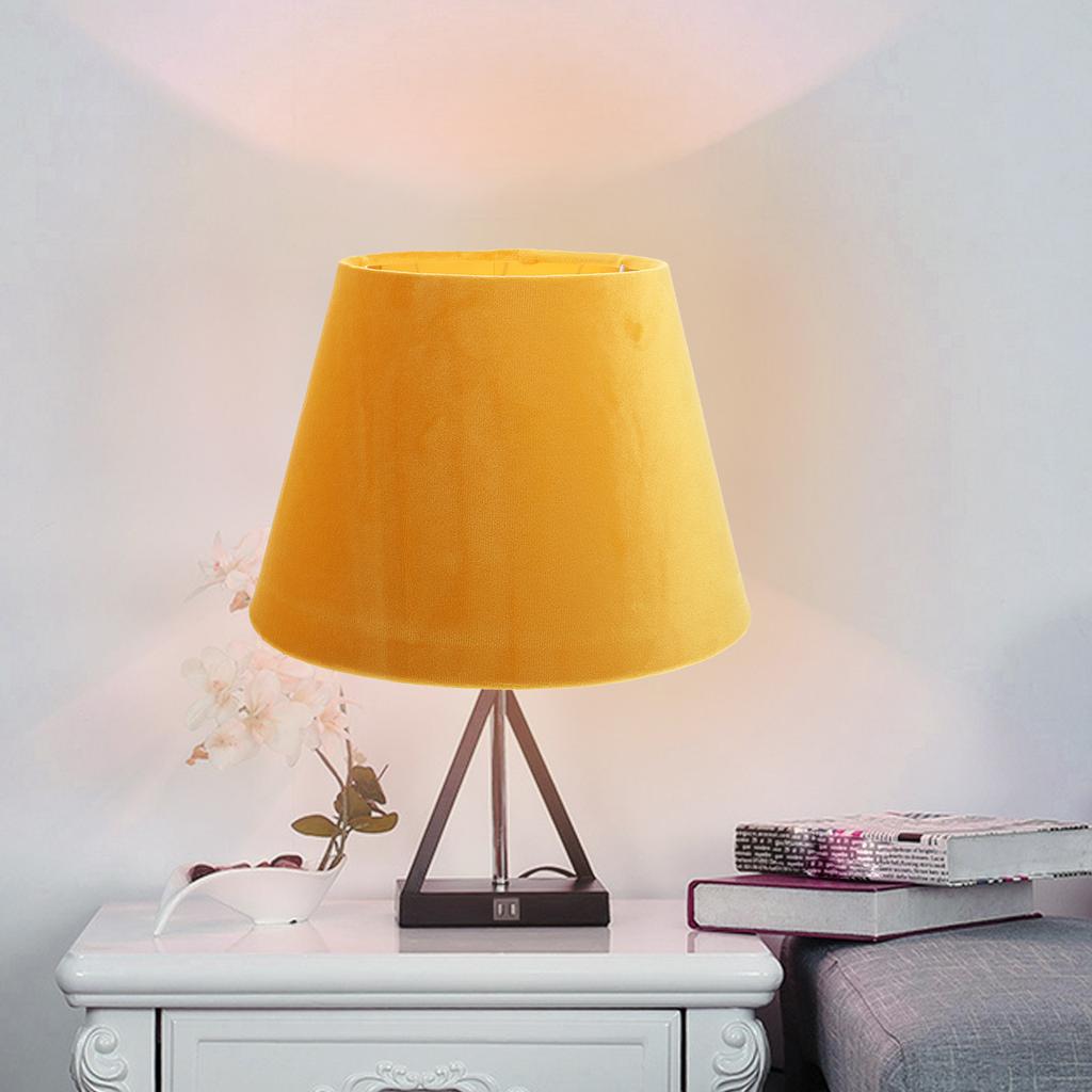 1Pcs Gold Lampshade Simple Cloth Light Cover Decorative Lamp Shade for Living Room Bedroom Housewarming Gift Simple Lampshade