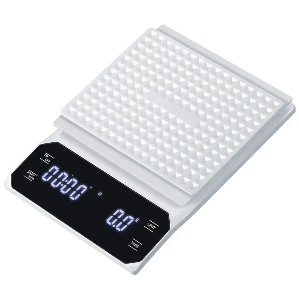 Electronic Brewed Tea Scale Digital Coffee Weight Scale Coffee Shop Use Advanced Sensor Technology Precision Measurement 0.1g