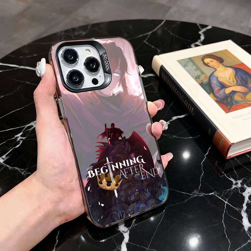 Beginning After End A-Arthur L-Leywin-AL Phone Case For iPhone 17,16,15,14,13,12,11 Plus,Pro,Colored Silver Plated Inside Cover