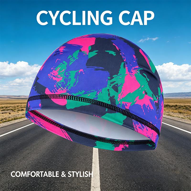 Sports Running Hat Breathable Anti Sweat Fishing Hiking Motorcycle Helmet Liner Unisex Summer Quick Dry Cycling Outdoor Caps