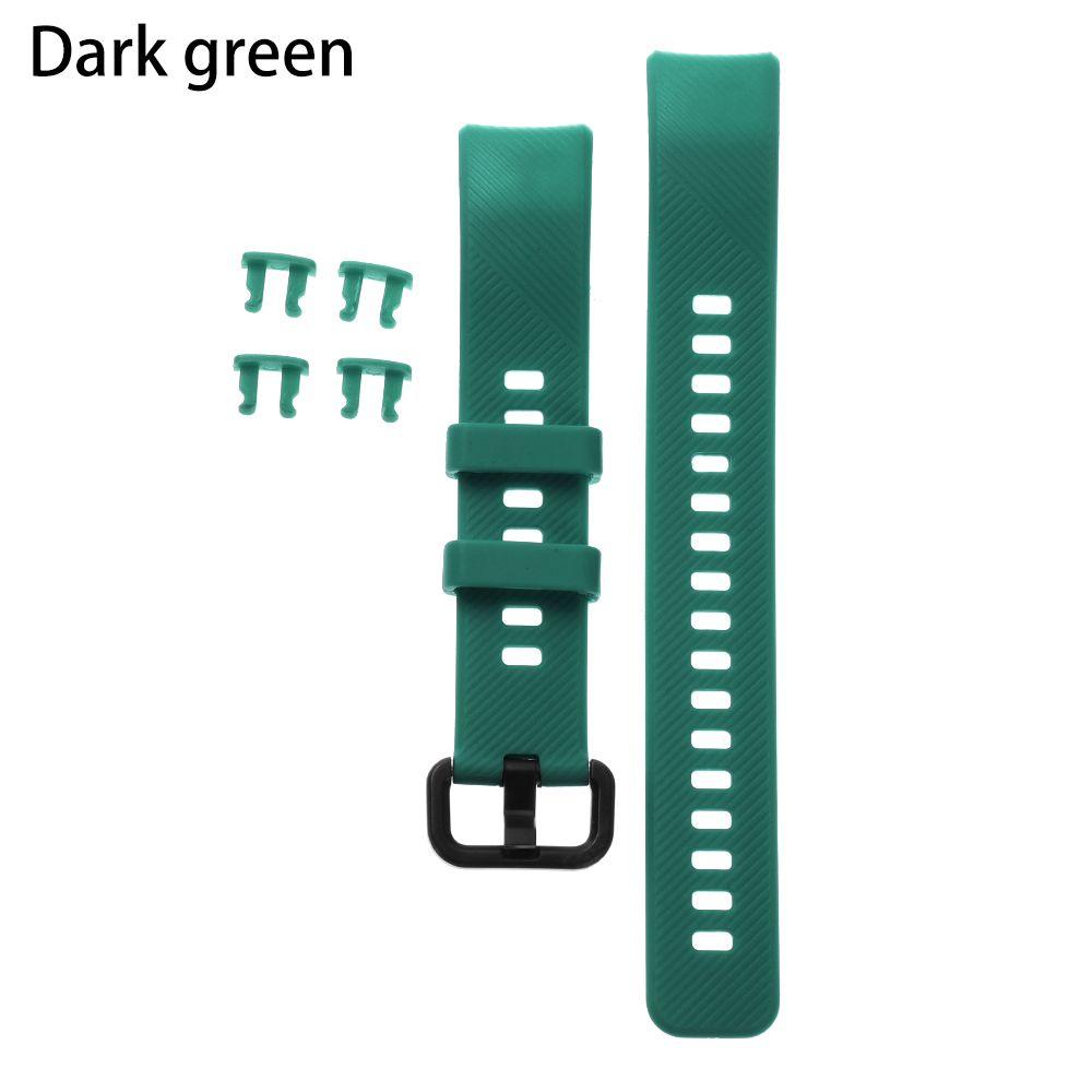 Watchband For Honor Band 5 4 Colorful Soft Silicone Strap Replacement Wristbands For Huawei Honor Band 5 4 Smart Bracelet