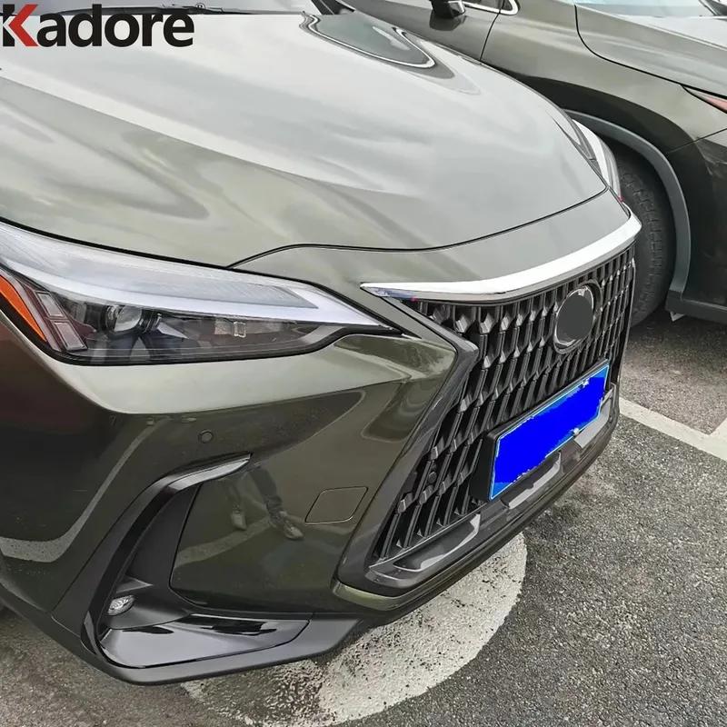 For Lexus NX 250 350 350H 450H    2024 2025 Carbon Fiber Car Front Hood Engine Grille Grill Cover Trim Accessories