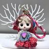 10Cm Doll Keychain Pendant Multi-Jointed Movable Bjd Princess Doll Keychain Charm Girls Plaything Accessories Bag Charm Kids Toys