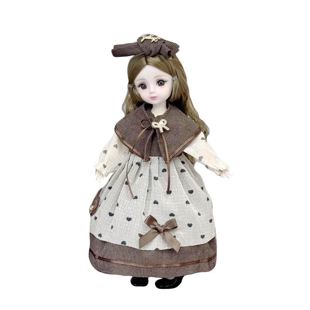 With Clothes Removable Joints Doll Dress Up 1/6 Bjd Dolls Dressing Doll 30cm BJD Doll  Girls Gifts