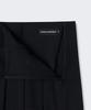 Musinsa Standard Woman Women'S Low Rise Buckle Pleated Mini Skirt [Black]