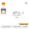 NuFeng Mini Hügel Einbau COB LED-Strahler