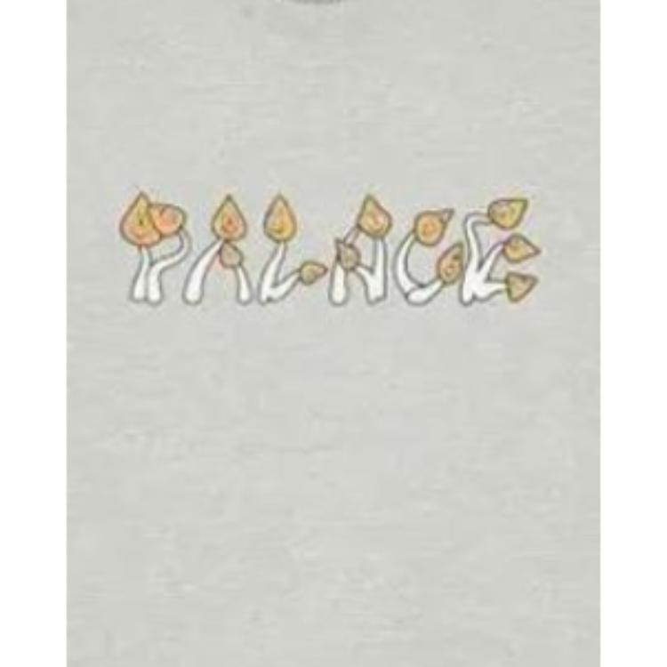 Palace FW21 Fun Guy T-Shirt Unisex T-Shirt Grey-Marl P21TS207