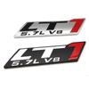 Car Modification 5.7L 6.7L 6.8L Car Stickers LT1 LT9 LS3 Car Standard Displacement Standard Car Tail Standard Suitable for HEMI