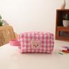 Bear Makeup Pouch Spacious Cosmetic Pouch Portable Cosmetic Bag Compact Makeup Bag For Travel Everyday Use Organization