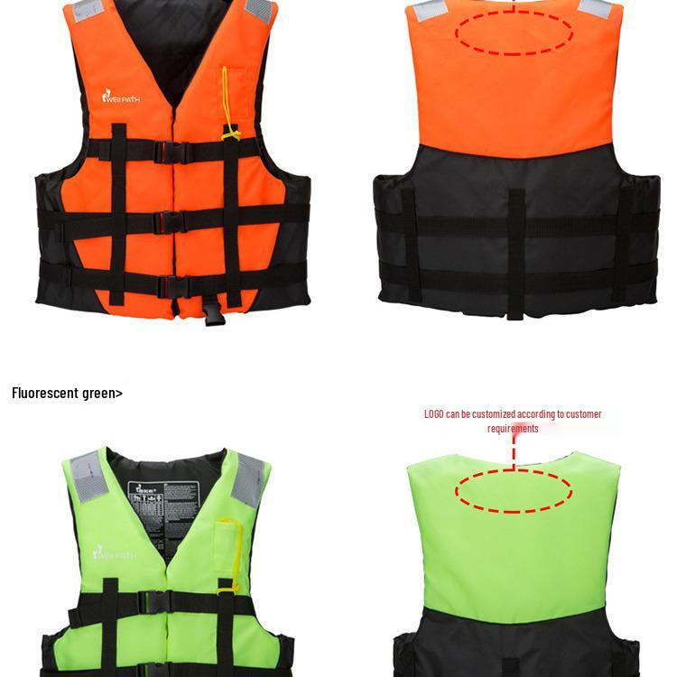 WELLPATH Adjustable Adult & Children's Life Vest for Fishing and Swimming