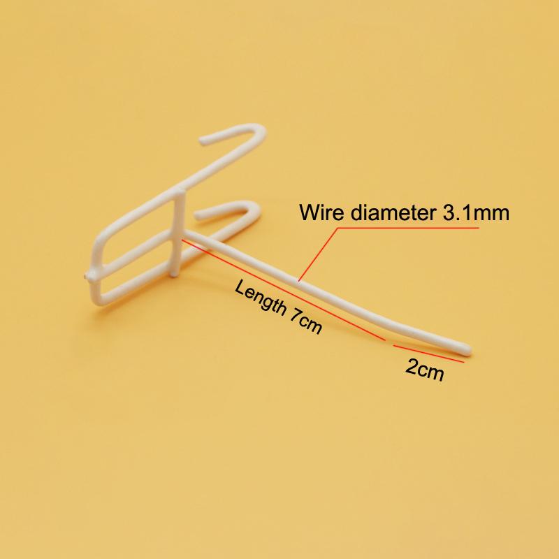 

10 шт. Подвески для металлических сетчатых панелей, многоразовые, для супермаркетов, универсальные, крючки для сетчатых панелей для розничных магазинов, крючок для подвешивания пальто и сумок, настенный крючок