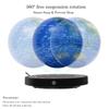 6 Inch Magnetic Levitating Globe with RGB Lights, Floating World Map for Office Desk Decor, Educational Gift for Kids Adults