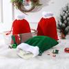30x40cm Large Christmas Gift Bag Velvet Santa Claus Candy Bags Drawstring Pouch Christmas Eve Party Apple Bag Packaging Bag